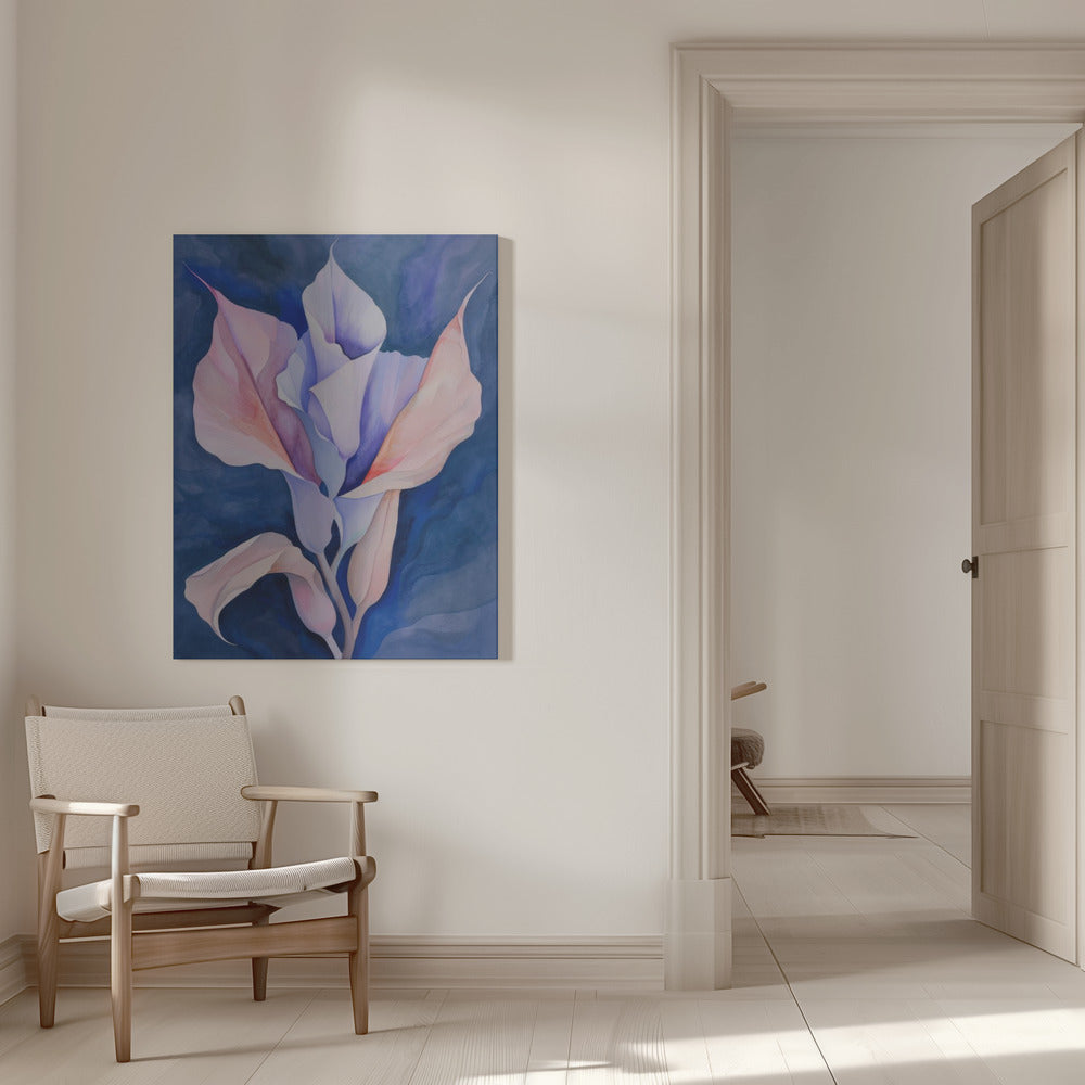 Wandkunst Gemalte Formen und Pflanzen 15
