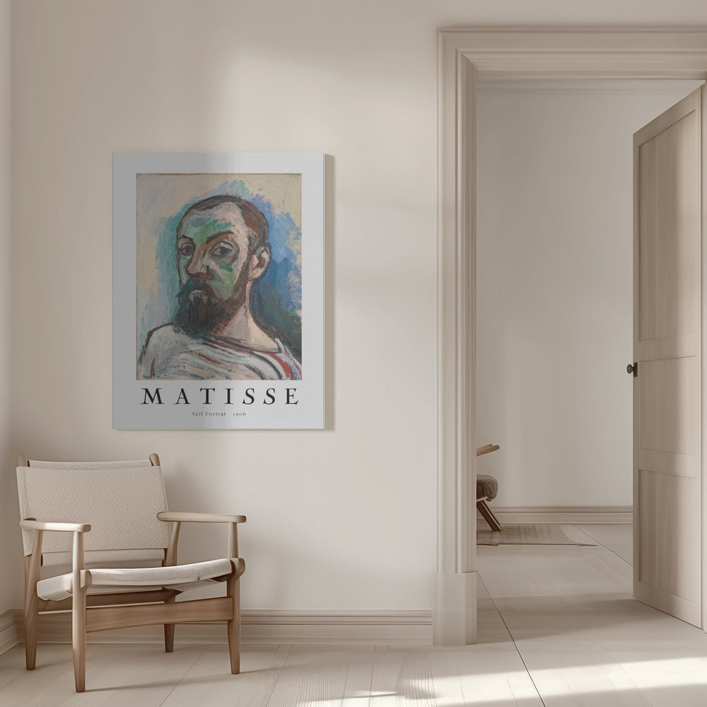 Wandbild Selbstporträt 1906 Poster