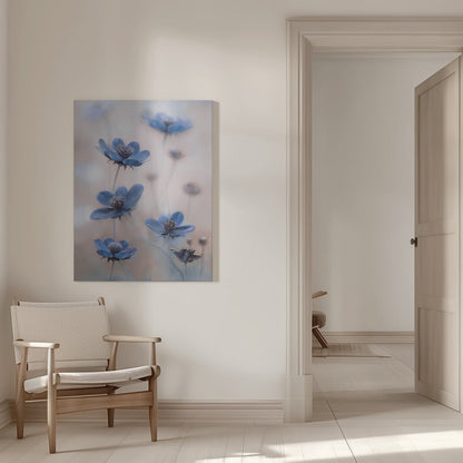 Wandbild Kosmos blau