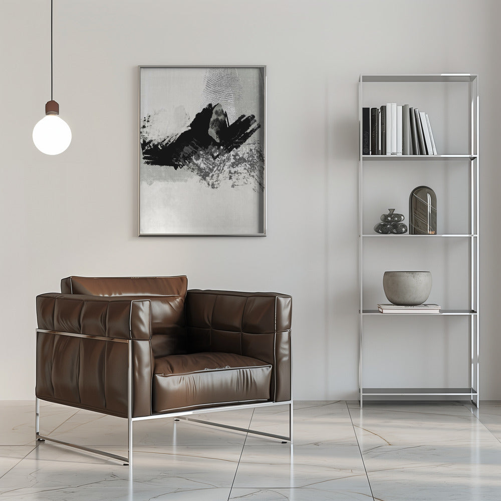 Wandbild Abstraktion strukturiert