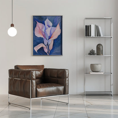 Wandkunst Gemalte Formen und Pflanzen 15