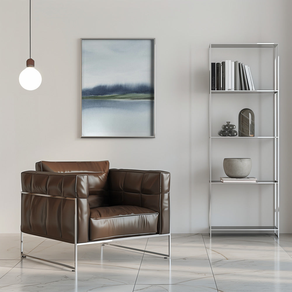 Wandbild Indigoforestiii 32x40