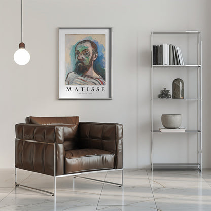 Wandbild Selbstporträt 1906 Poster