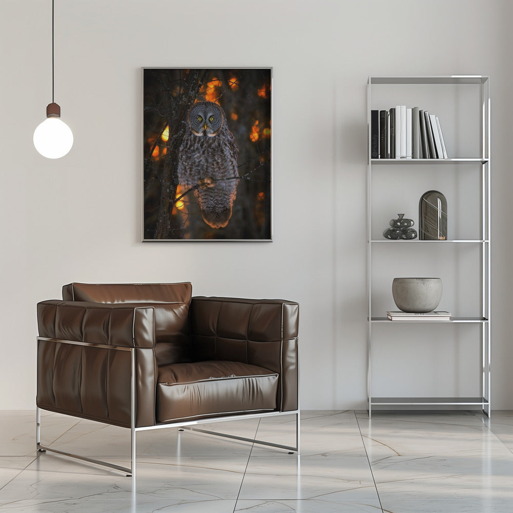 Wandbild Feierlicher Sonnenuntergang