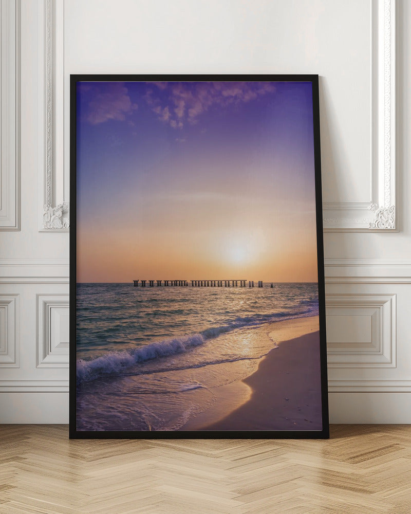 Wandkunst Gasparilla Island Sonnenuntergang