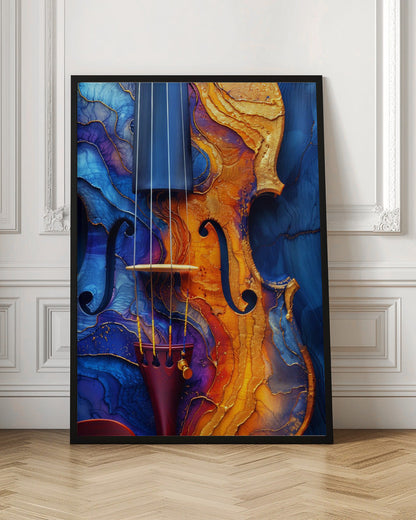 Leinwandbild Wandbild Musik Violine 2