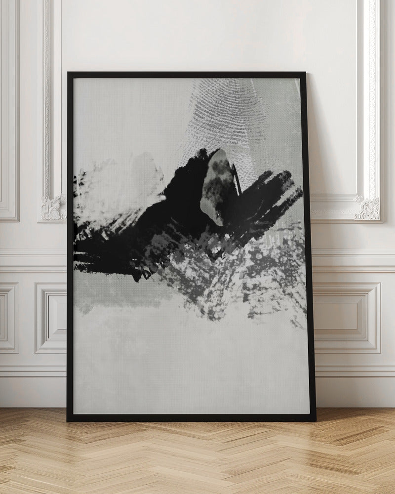 Wandbild Abstraktion strukturiert