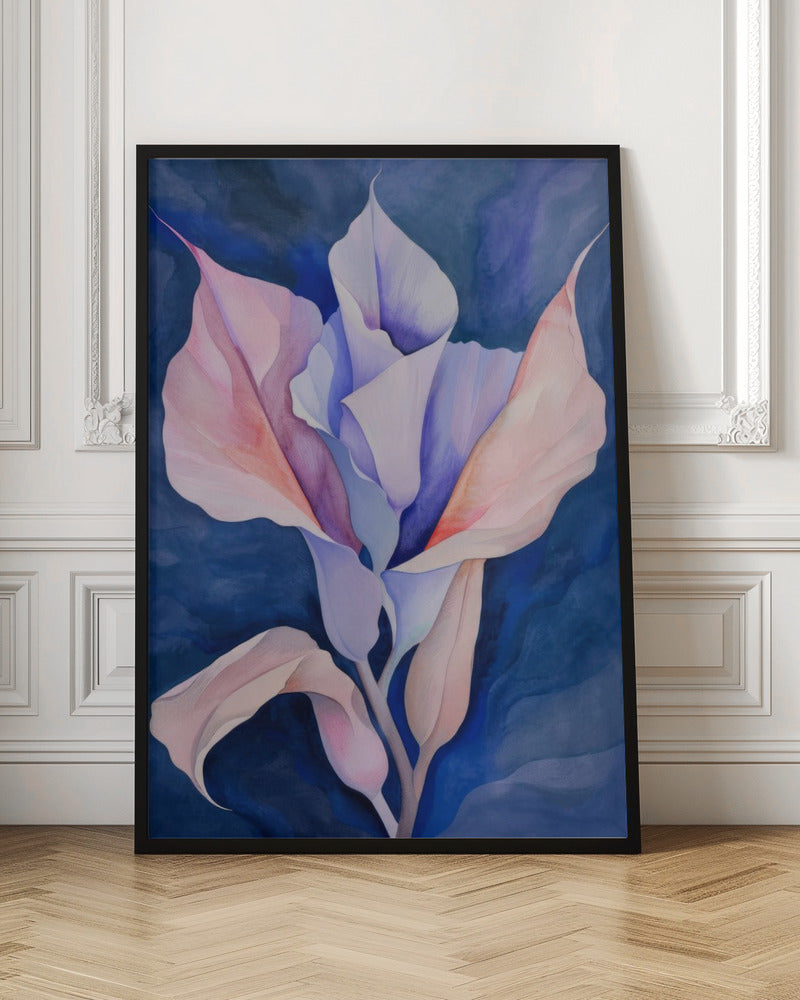 Wandkunst Gemalte Formen und Pflanzen 15