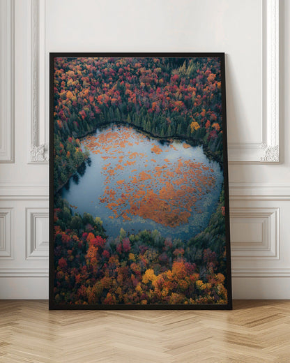 Wall art Autumn at the Lake