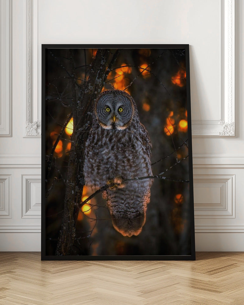 Wandbild Feierlicher Sonnenuntergang