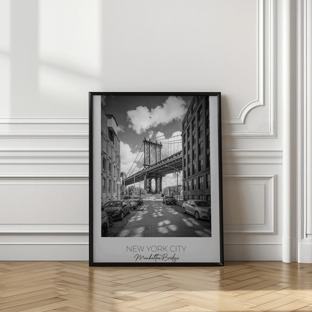 Wall art-NEW YORK CITY Manhattan Bridge