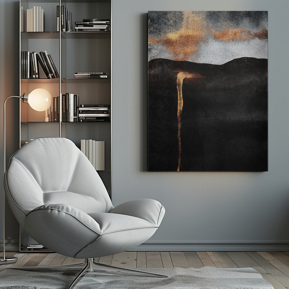 Wandbild Ember