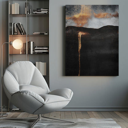 Wandbild Ember