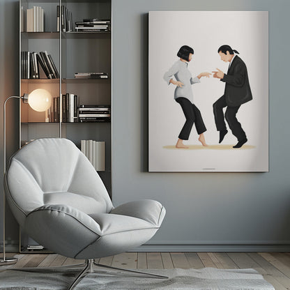 Wandbild Pulp Fiction Leinwanddruck