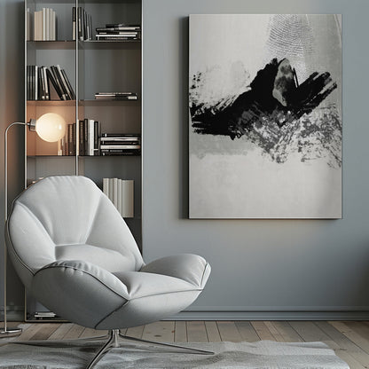 Wandbild Abstraktion strukturiert