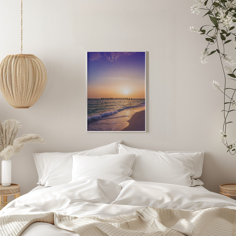 Wandkunst Gasparilla Island Sonnenuntergang