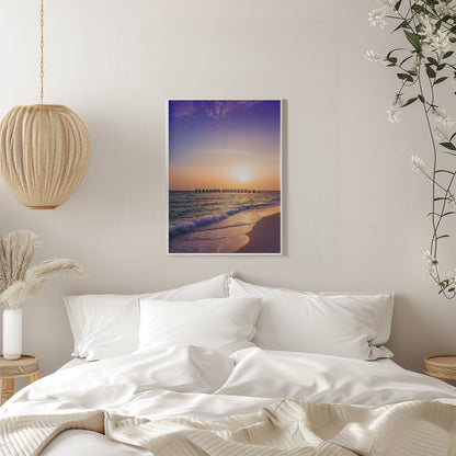 Wandkunst Gasparilla Island Sonnenuntergang