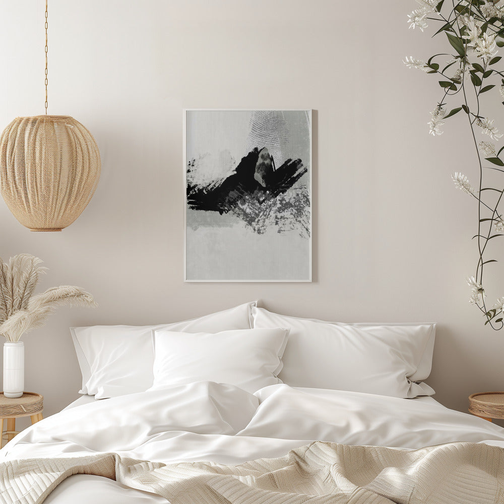 Wandbild Abstraktion strukturiert
