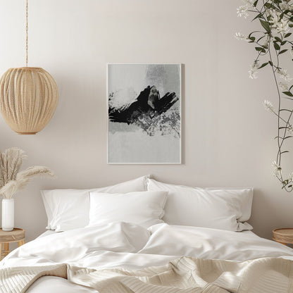Wandbild Abstraktion strukturiert