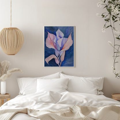 Wandkunst Gemalte Formen und Pflanzen 15