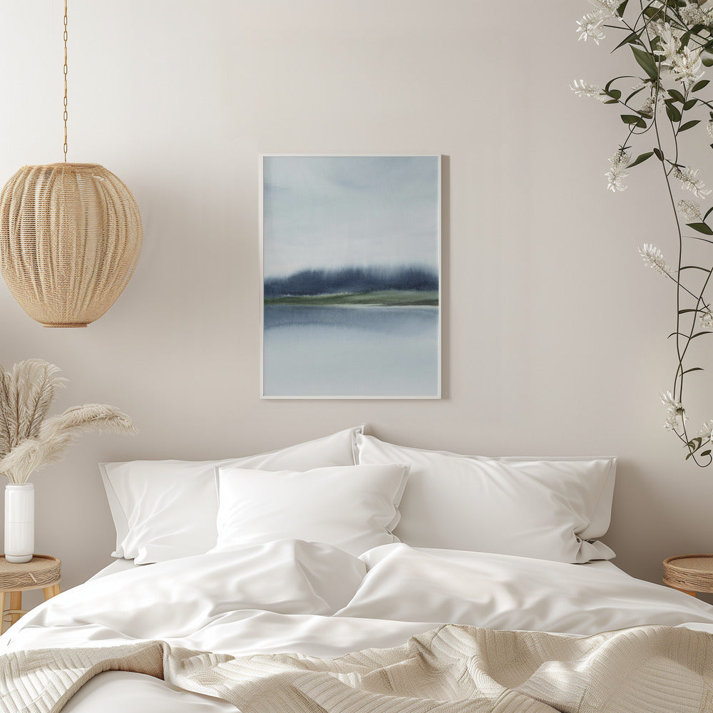 Wandbild Indigoforestiii 32x40
