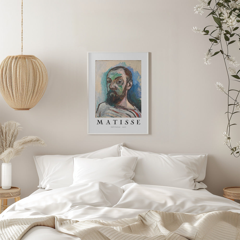 Wandbild Selbstporträt 1906 Poster