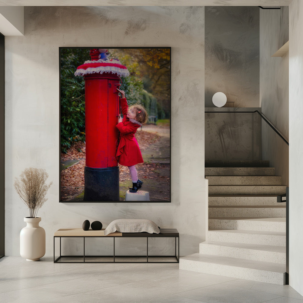 Wandkunst Lieferung nach Santa