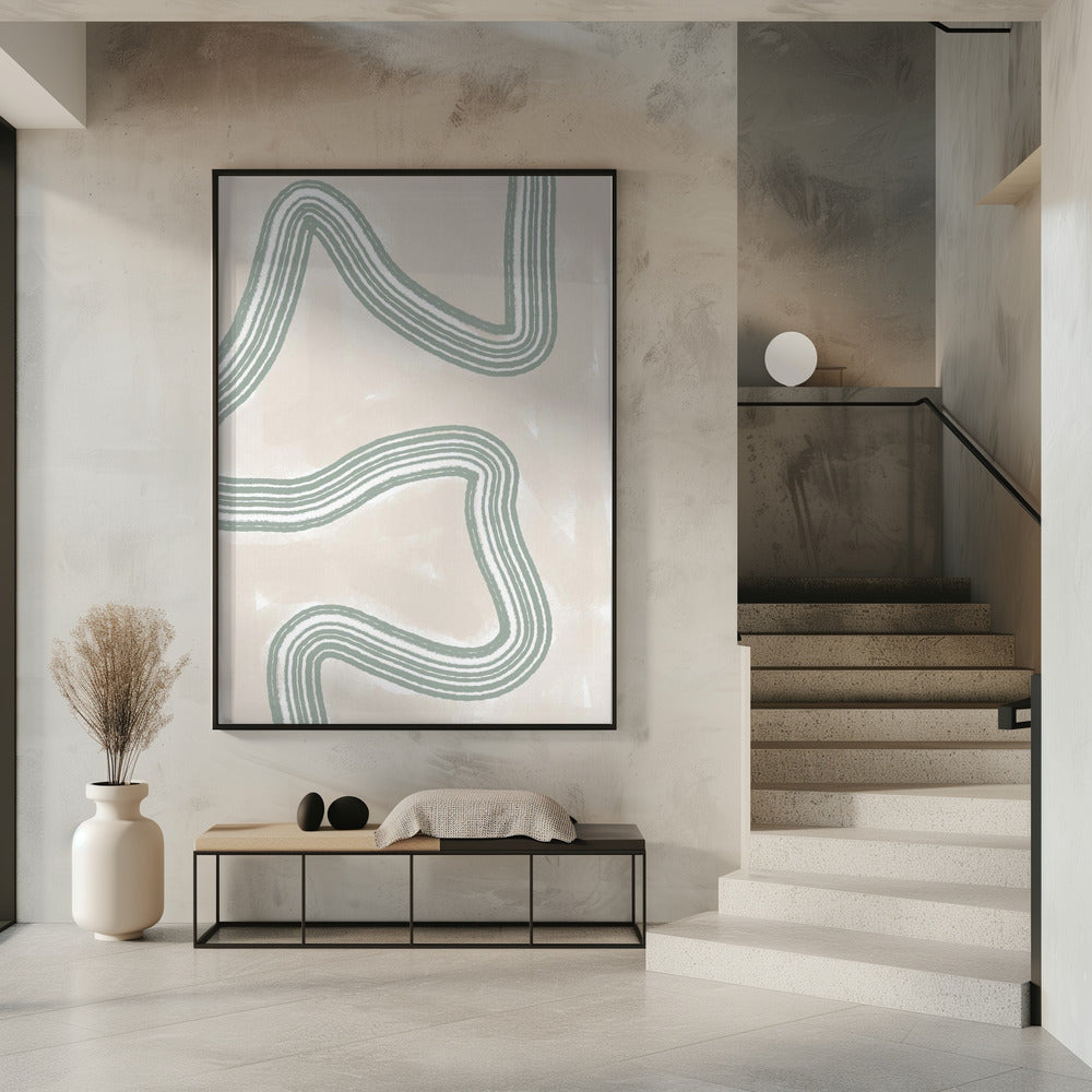 Wandbild Abstrakt Twist