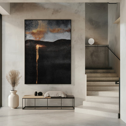 Wandbild Ember