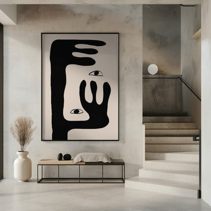 Wall art Abstract Face No2.