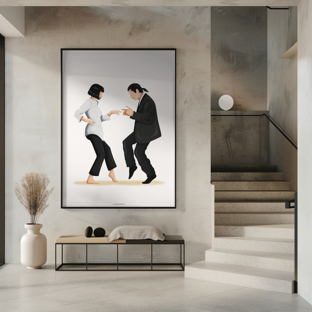Wandbild Pulp Fiction Leinwanddruck