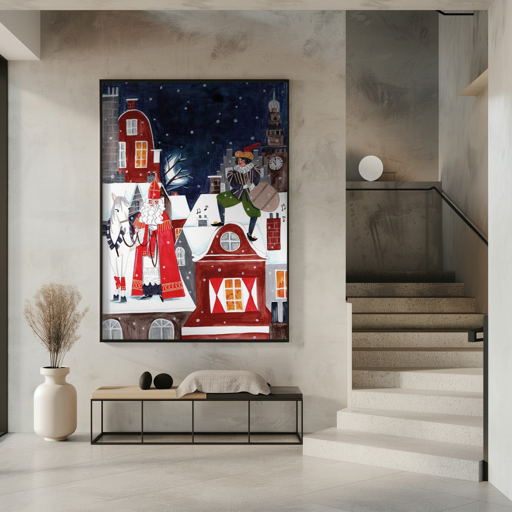 Wandbild Nikolaus Leinwandbild