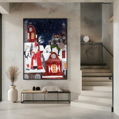 Wandbild Nikolaus Leinwandbild