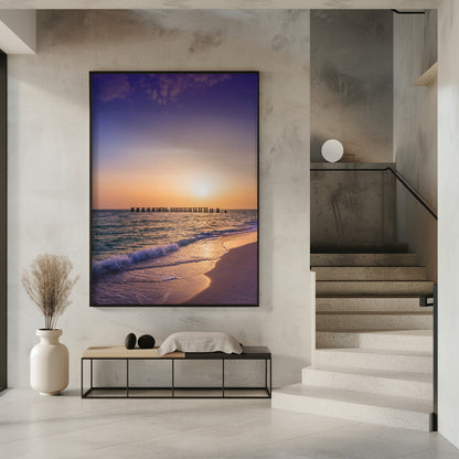 Wandkunst Gasparilla Island Sonnenuntergang
