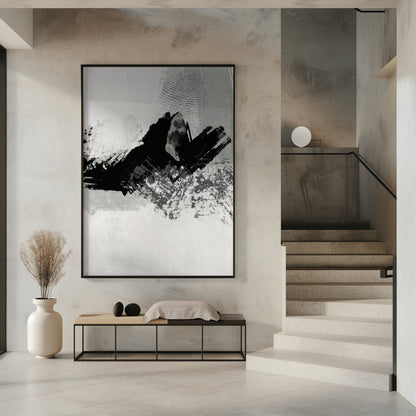 Wandbild Abstraktion strukturiert