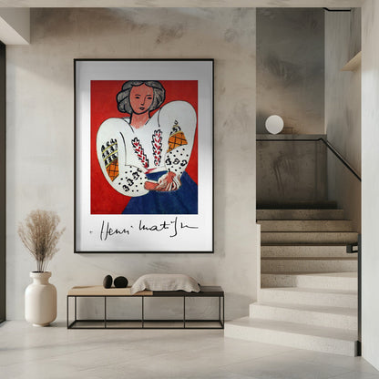 Wandbild Henri Matisse, La Camicetta Romena, 1940