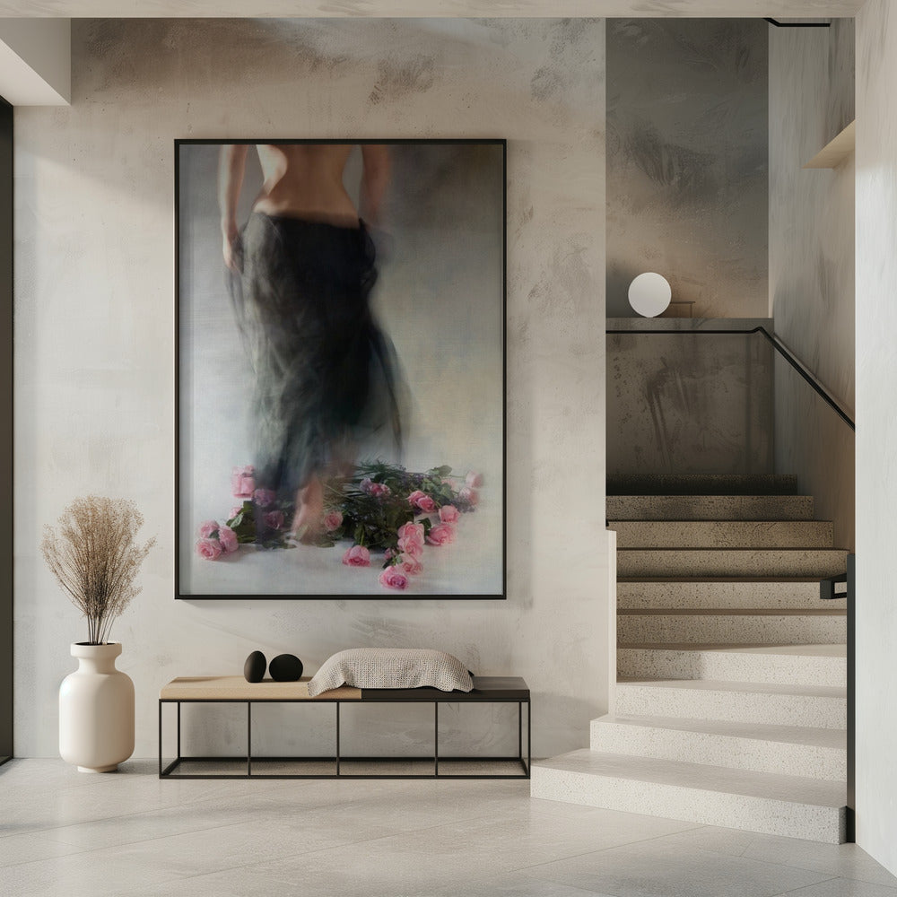 Wandbild Vier Dutzend Rosen