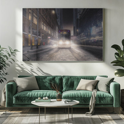 Wandbild Winterzeit