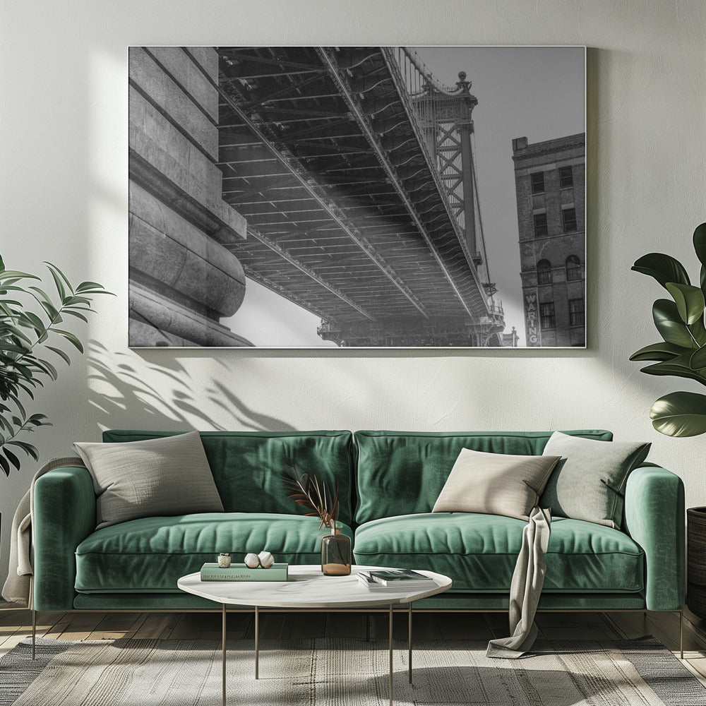 Wandbild Manhattan Bridge - Brooklyn New York