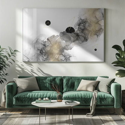 Wandbild ALKOHOLTINTE Abstrakte Galaxie