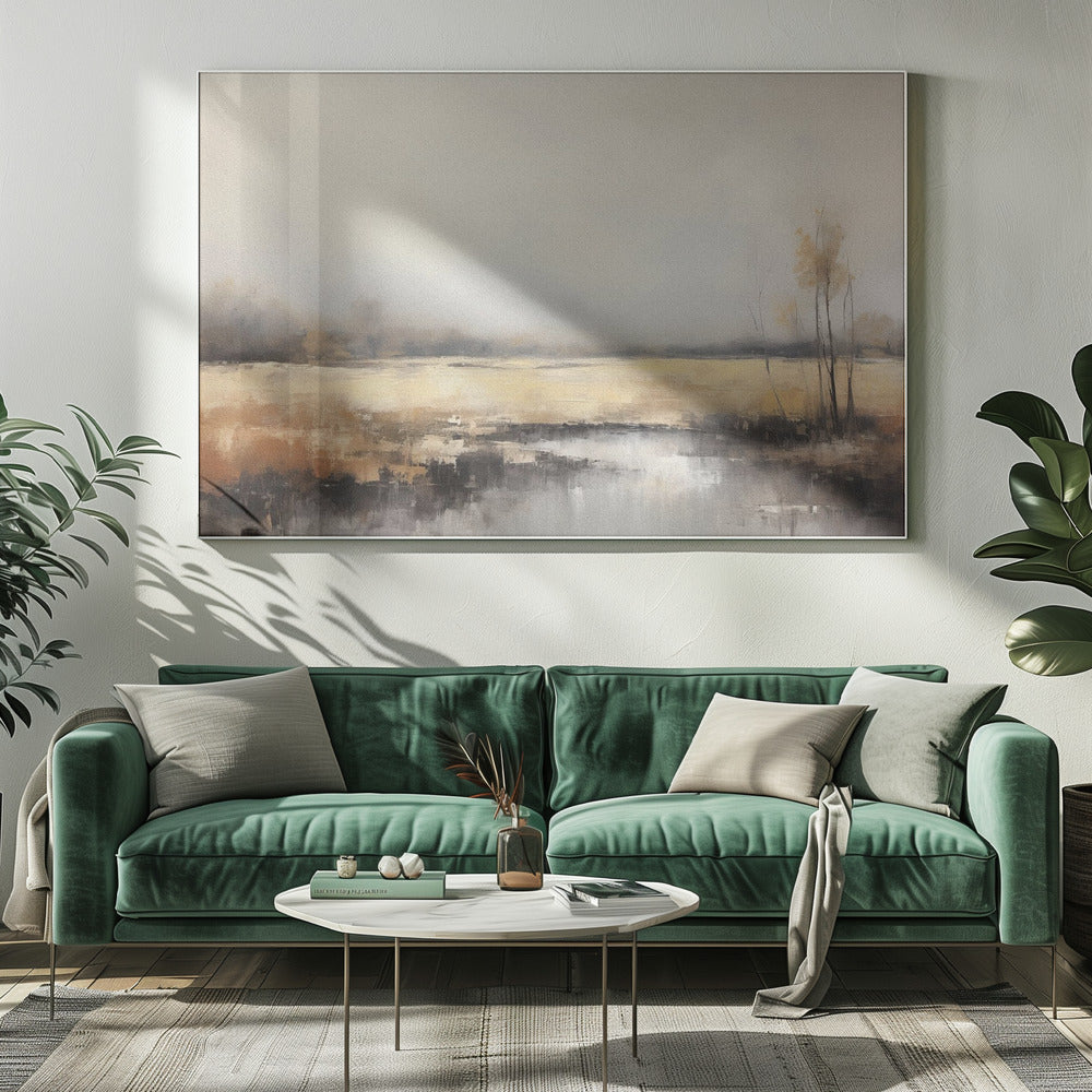 Wandbild Horizontal Abstrakt Landschaft 3