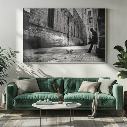 Wandbild Stille Straße
