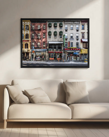 Wandkunst Ein kalter Tag in NY