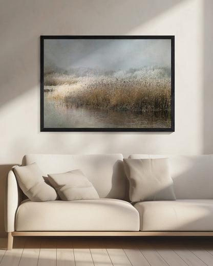 Wandbild Wintermorgen