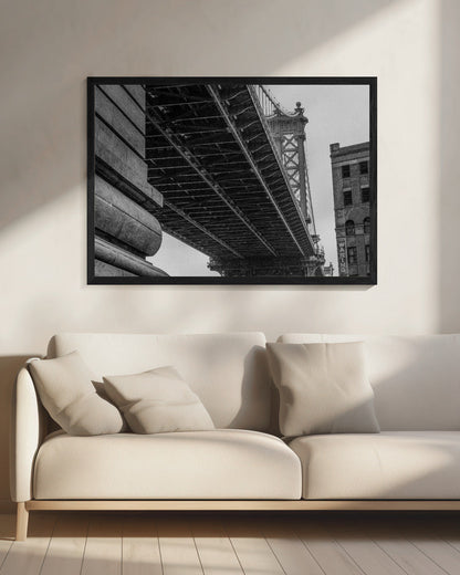 Wandbild Manhattan Bridge - Brooklyn New York