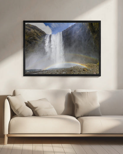 Wandbild ISLAND Skogafoss