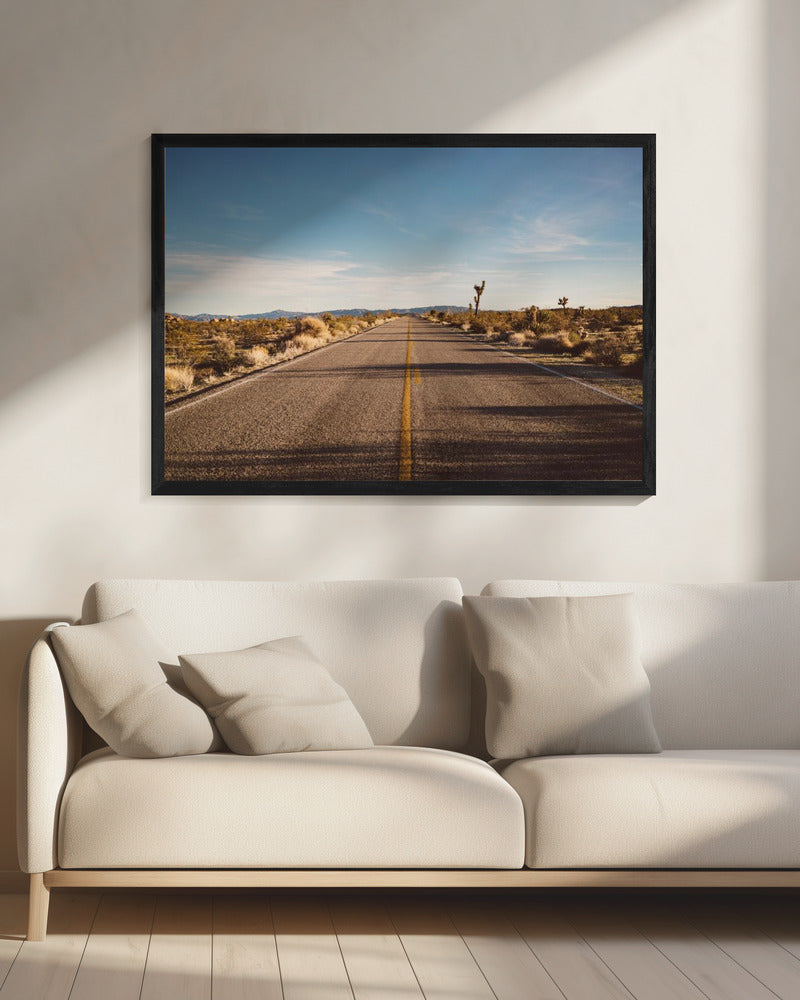 Wandbild Joshua Tree Road