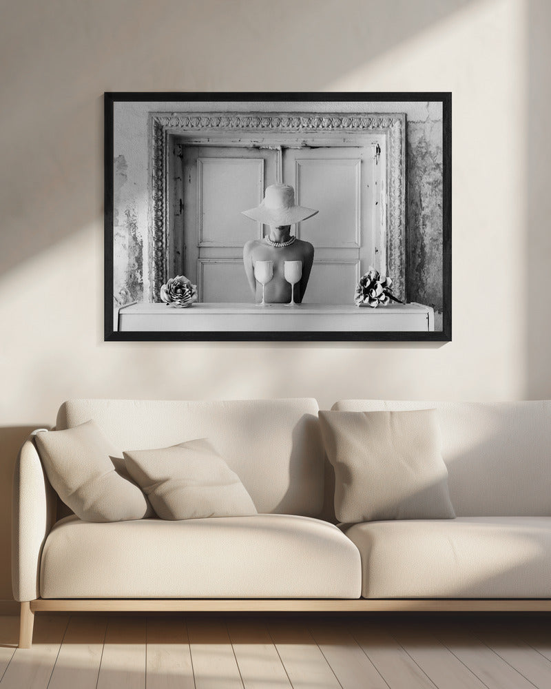 Wandbild „Duality“ auf Leinwand