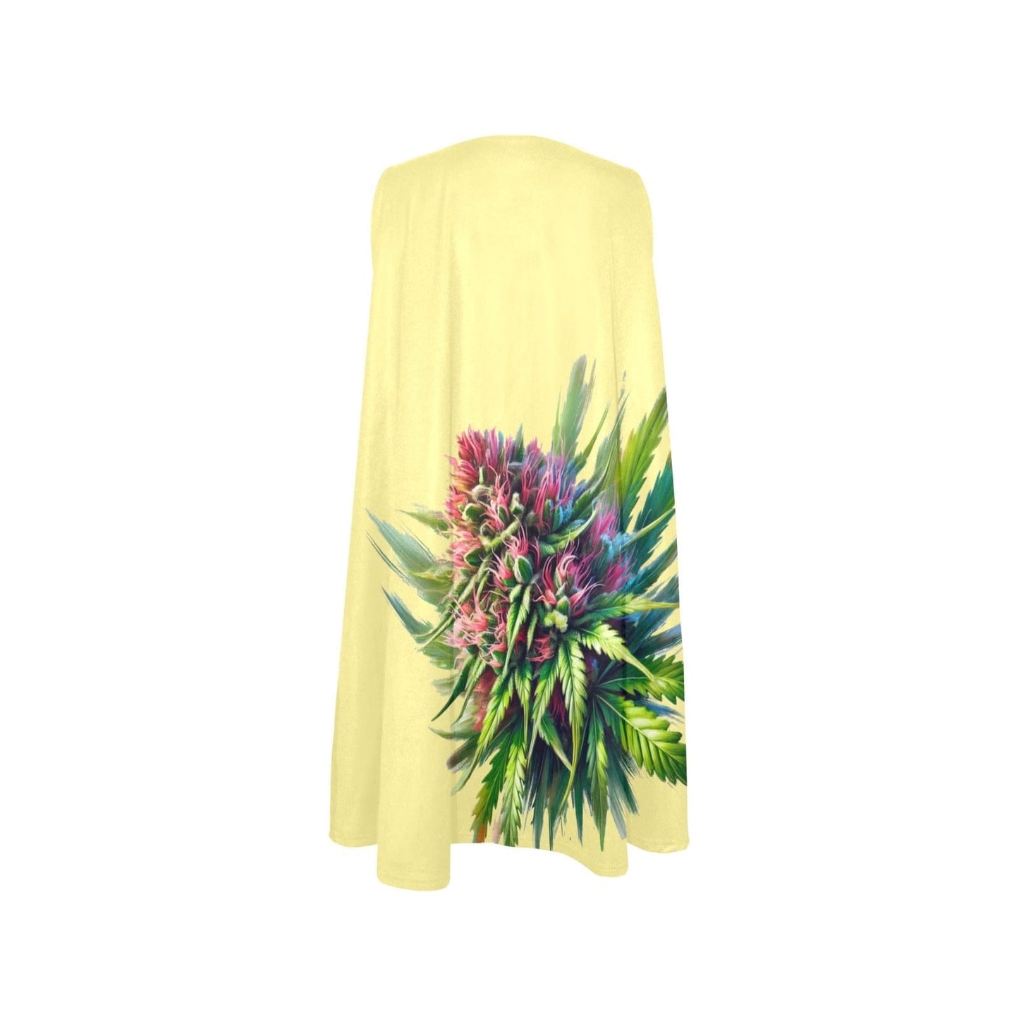 Pink Kush Sleeveless A-Line Pocket Dress