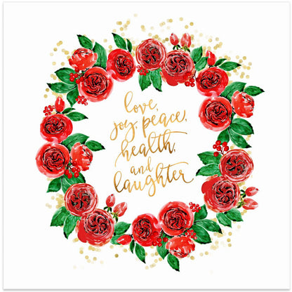 16″X20″ Leinwand personalisierter Weihnachts-Leinwanddruck